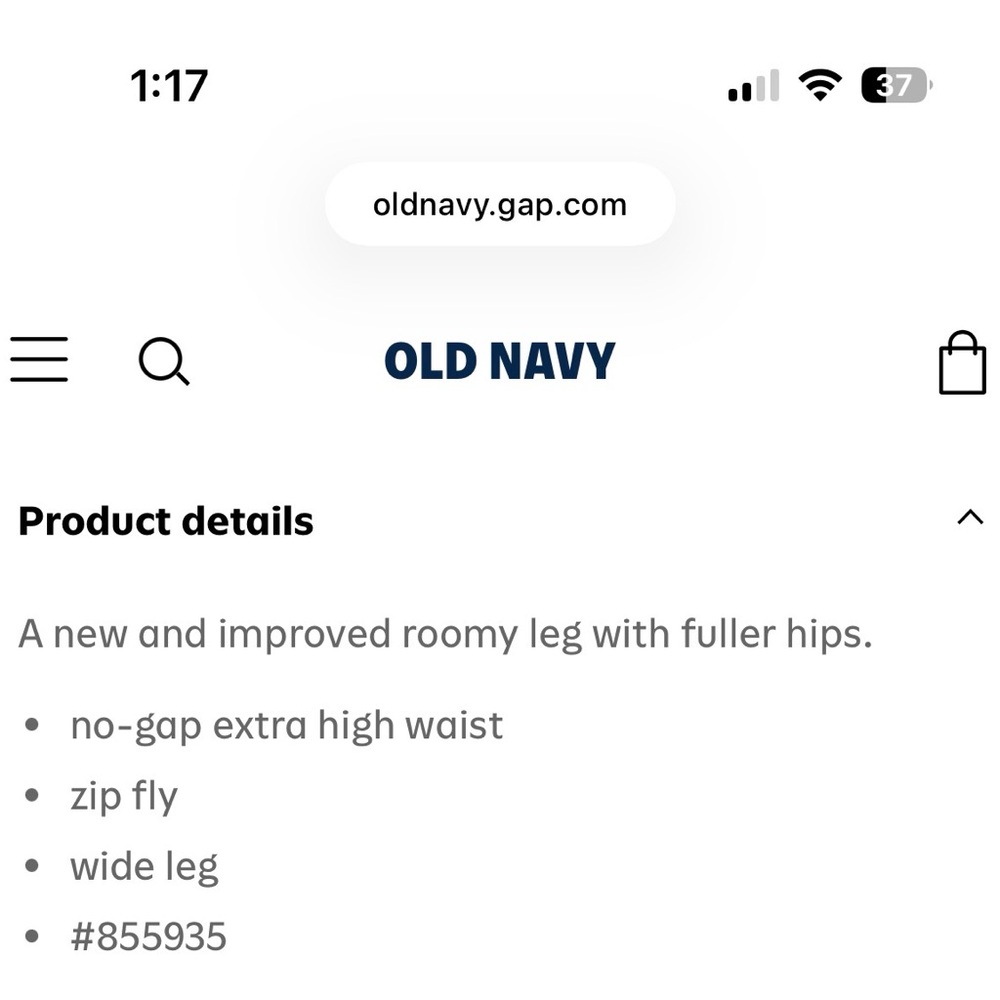 Curvy Extra High-Waisted Wide-Leg Jeans - Picture 7 of 8
